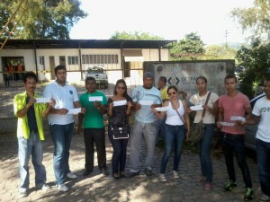 Candidatos não puderam realizar a prova prática
