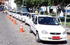 Taxistas de Ilhéus podem utilizar bandeira dois em dezembro - foto Gidelzo Silva Secom-Ilhéus