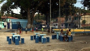 Recuperação da Praça da Mangueira, no Nelson Costa-foto Gidelzo Silva