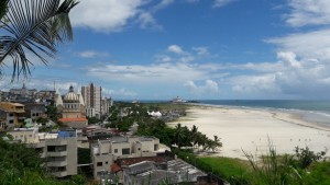 Avenida Soares Lopes, em Ilhéus. Foto - Blog do Chicó. 