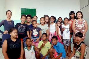 Turma de Dança Escola Odete Salmo.