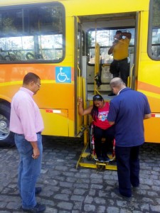 Deficientes são representados na vistoria - Secom (3)