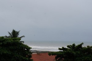 Mar revolto Ilhéus