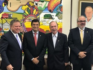 Blairo Maggi, Davidson Magalhães, João Leão e Roberto Muniz_foto divulgação