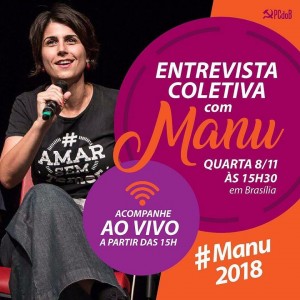 Entrevista Coletiva Manuela DAvila