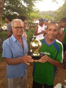 Daniel Boa da equipe São Martins, jogador destaque do campeonato.  