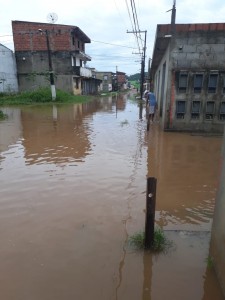 Rua no Nossa Senhora da Vitória. 