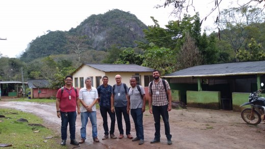 Equipe do CDS-LS em Associação de Buerarema