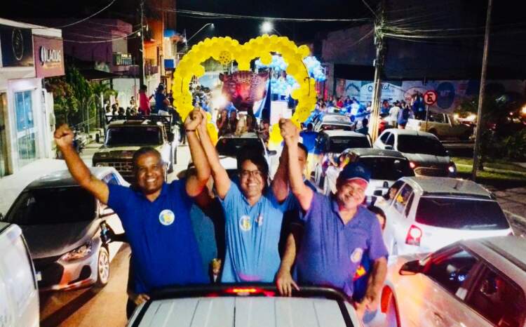 Ibirataia: Sandro Futuca realiza maior carreata já vista na cidade