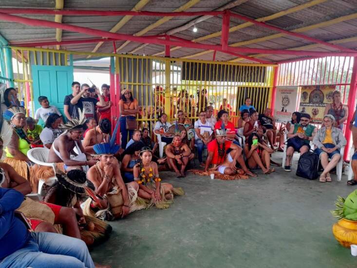 Setembro Amarelo do Materno-Infantil é encerrado na Aldeia Igalha em encontro com indígenas Tupinambá