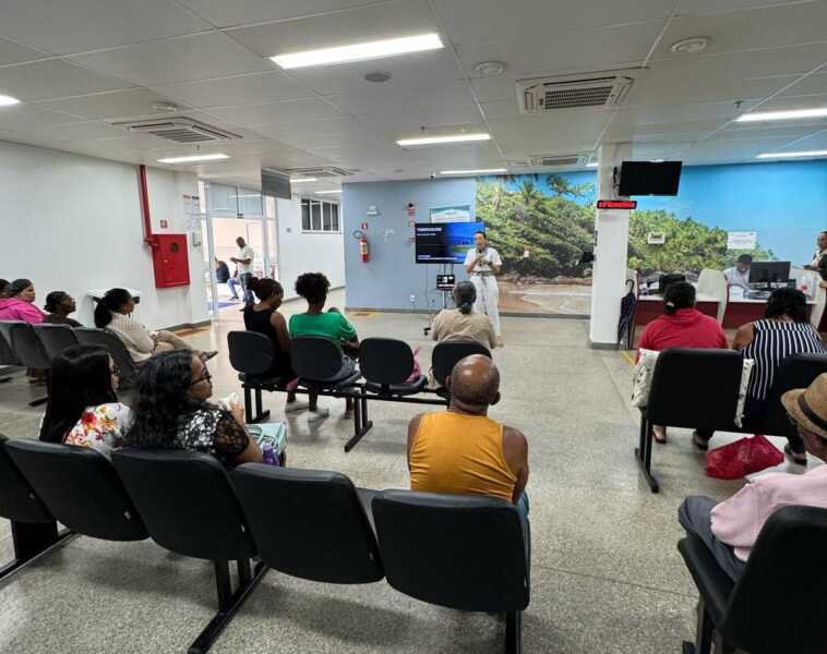 Roda de conversa no Hospital Regional Costa do Cacau orienta prevenção e cuidados com a tuberculose