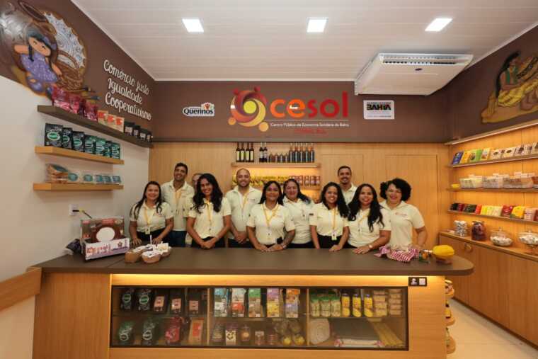 Nova loja do Centro Público de Economia Solidária do Litoral Sul é inaugurada em Itabuna