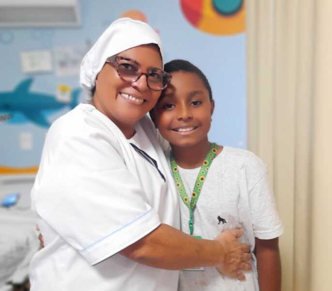 Antes da alta hospitalar, paciente pede para conhecer cozinheira do Materno-Infantil: “Sua comida é deliciosa