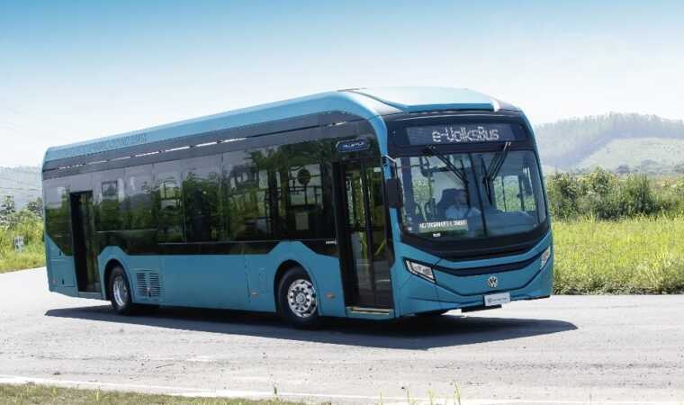 Ônibus elétricos Volkswagen movimentam Encontro Econômico Brasil-Alemanha em Salvador