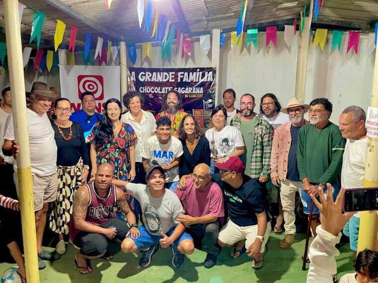 Laiô encanta o público em celebração à música autoral do sul da Bahia em A Grande Família