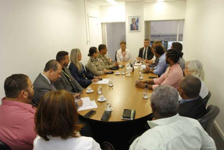 Frente Parlamentar de Mulheres se reúne com secretário de Segurança Pública para tratar da violência em Ilhéus