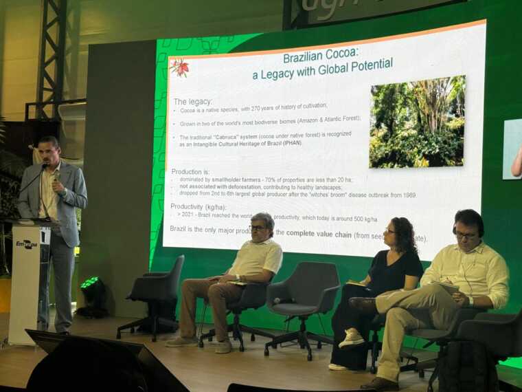 Uesc tem papel de destaque em documento sobre o cultivo sustentável do cacau apresentado na COP30