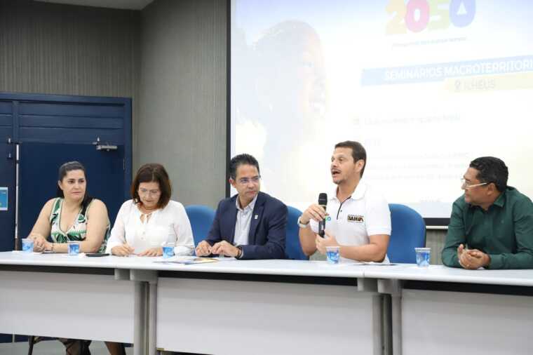 Estado fortalece participação territorial na construção do PDI 2050, em seminário na Uesc