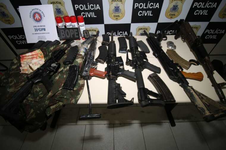 Com 6.251 armas apreendidas, mortes violentas têm queda de 33% em novembro