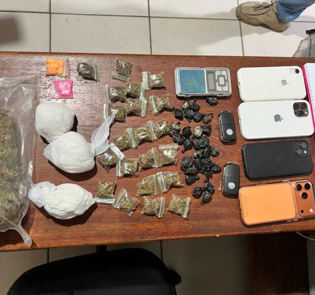 Operação integrada prende suspeitos e apreende drogas em Barra Grande, na Península de Maraú