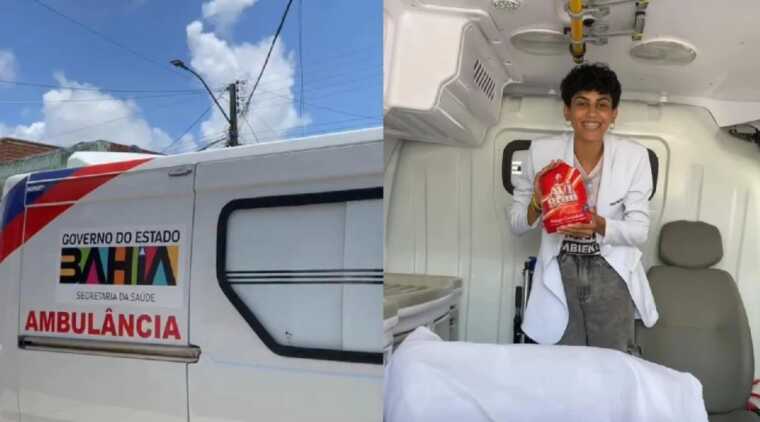 Conselho Estadual de Saúde da Bahia denuncia uso indevido de ambulância em propaganda