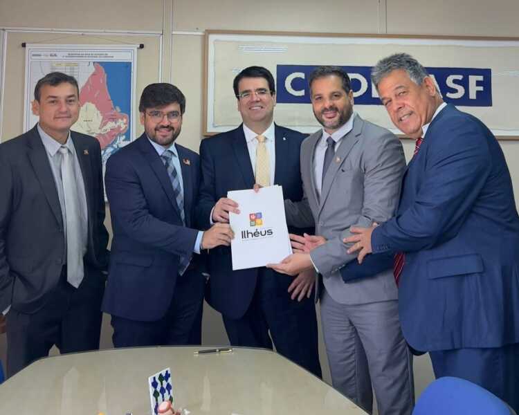 Prefeito Valderico Junior apresenta projetos de pesca e meio ambiente em Brasília