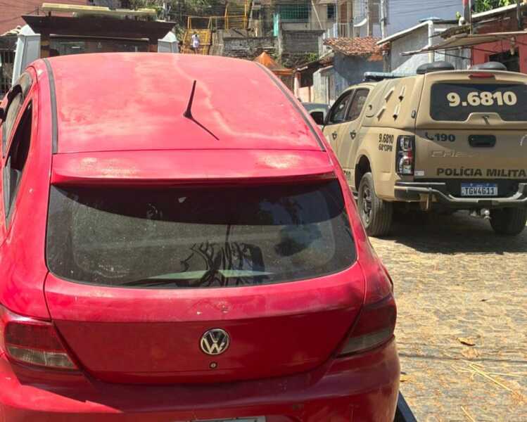 PMBA recupera veículo com registro de furto em Ilhéus