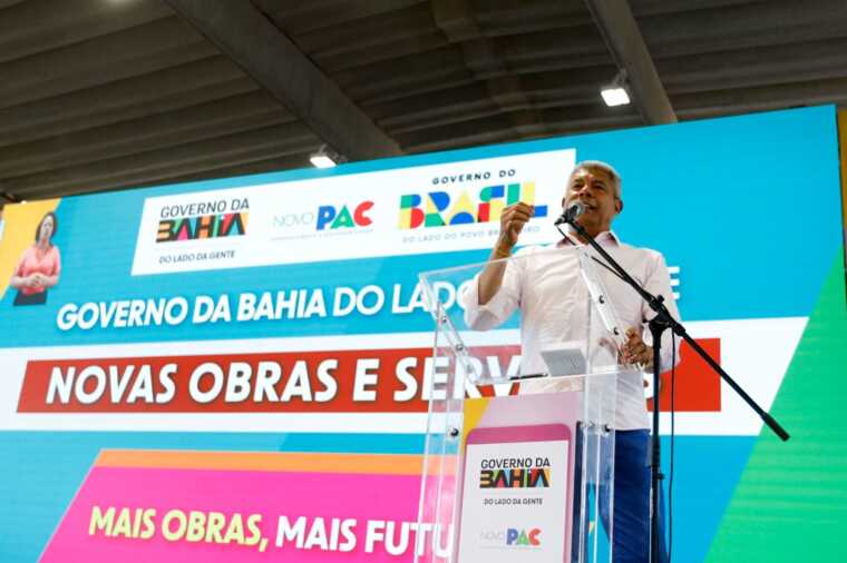 Com recursos de R$ 1,55 bilhão, Jerônimo Rodrigues autoriza mais de 670 obras na Bahia