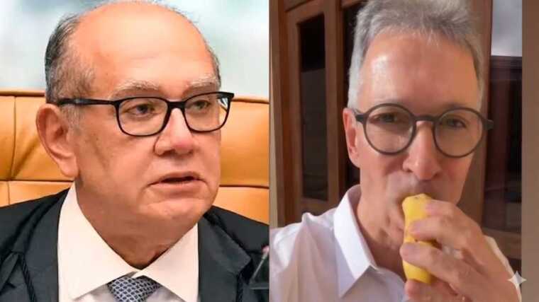 Gilmar Mendes ironiza apoio de Zema a afastamento de ministros