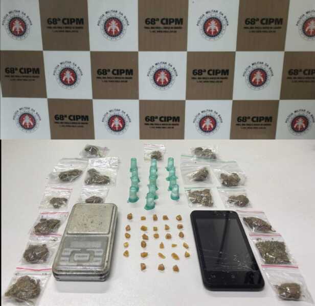 PMBA apreende drogas em Ilhéus