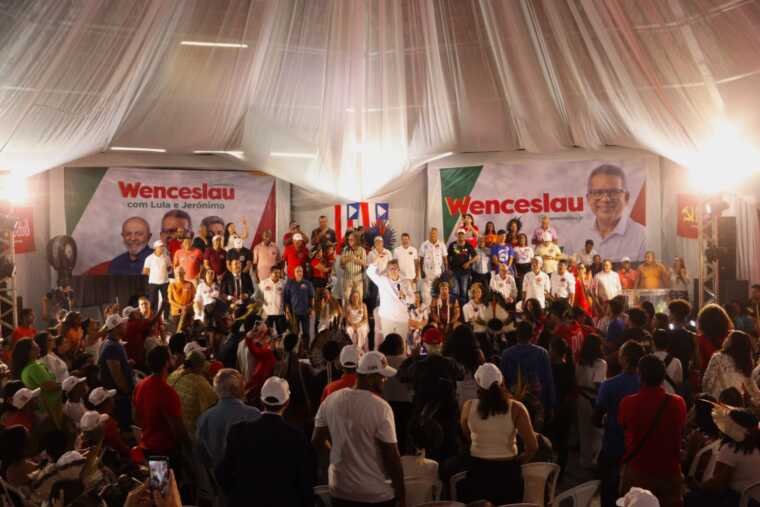 Wenceslau lançou pré-candidato a deputado estadual em ato com grande mobilização em Itabuna