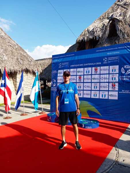 Egresso da Uesc participa de evento internacional de Triathlon, na Guatemala