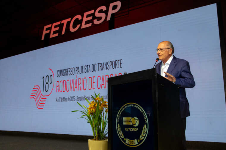Vice-presidente Geraldo Alckmin destaca importância do transporte de cargas para a economia e na geração de empregos durante encontro com empresários