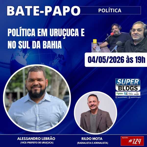 Vice-prefeito de Uruçuca é o convidado do Super Blogs desta segunda (04)