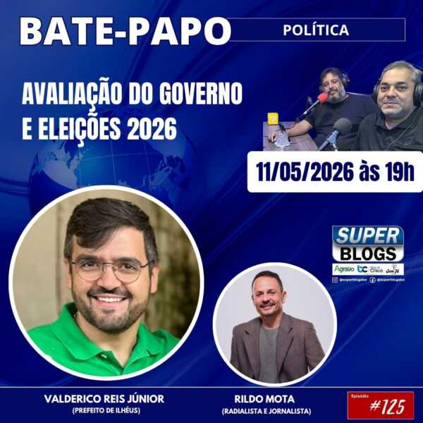 Super Blogs recebe o prefeito Valderico Júnior para avaliar gestão e os desafios das eleições 2026 nesta segunda (11)