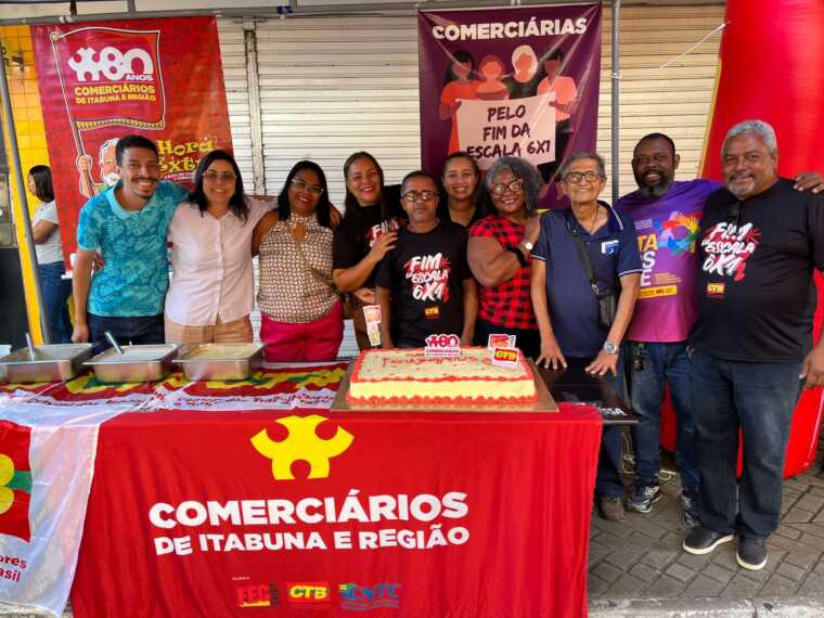 Sindicato dos Comerciários de Itabuna e Região: 80 anos de luta, resistência e conquistas