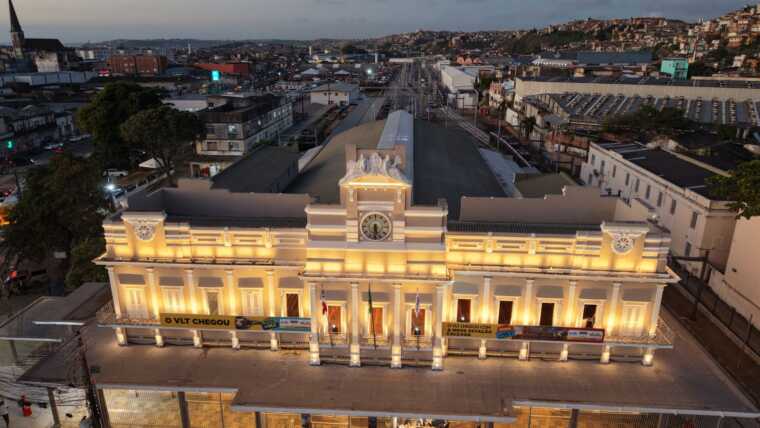 Jerônimo Rodrigues entrega primeira estação do VLT de Salvador e marca avanço da nova mobilidade na capital baiana