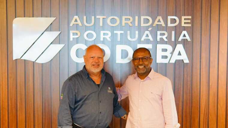 Bebeto Galvão visita presidente da CODEBA e celebra ampliação da estrutura do Moinho de Ilhéus