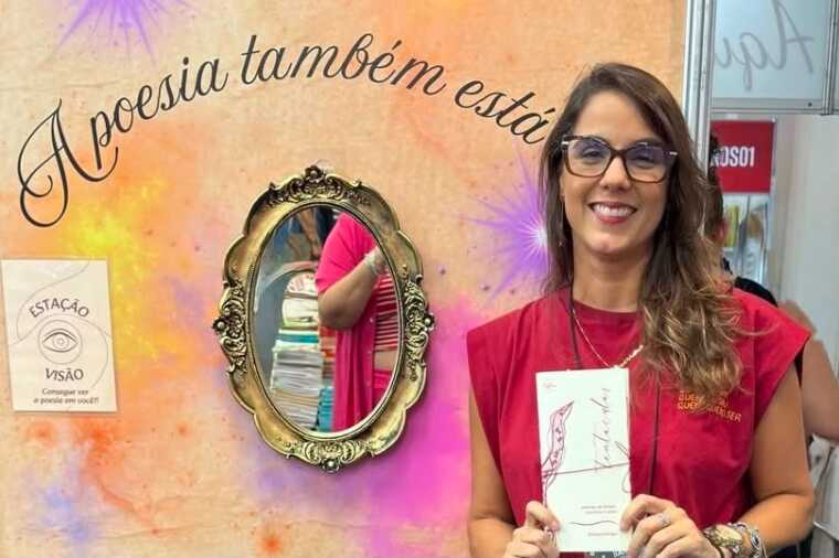 Escritora Itabunense apresenta seu sexto livro de poemas na Flip e na Flipelô