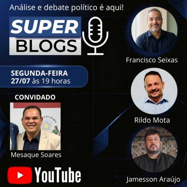 Super Blogs recebe advogado e vereador Mesaque Soares nesta segunda-feira (27)