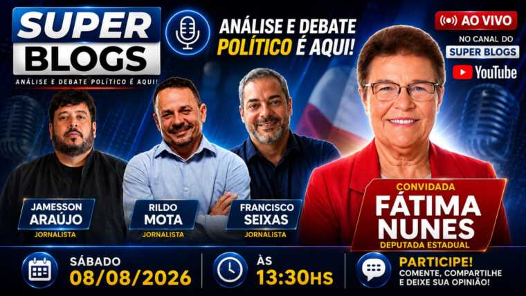 Super Blogs recebe a deputada estadual Fátima Nunes nesta edição especial de sábado (8)