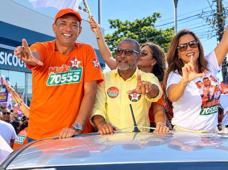 Marão realiza carreata neste sábado em celebração à caminhada de campanha